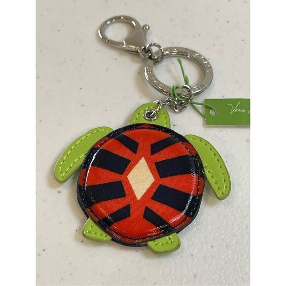 Vera Bradley Seashore turtle keychain NWT - Picture 6 of 6